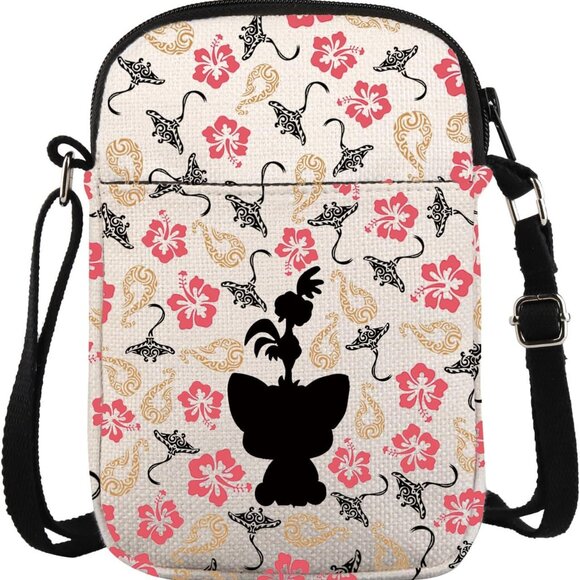 Durable Waterproof Canvas Purse with Adjusting Strap - Polynesian Inspired - Picture 1 of 7